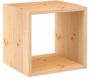 Cube avec range bouteille en pin 12 bouteilles Dinamic - 55,90