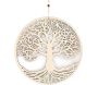 Décoration murale Arbre de vie en bois sculpté 40 cm