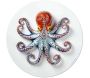 Ensemble sets de table en vinyle 38 cm et dessous de verre Octopus - MAC-0209