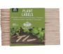 Etiquettes pour plantes en bouleau (Lot de 40) - 5