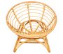 Fauteuil Papasan en rotin + coussin - 7