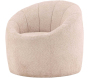 Fauteuil en bouclette Warren - VEN-0898