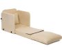 Fauteuil convertible en tissu Saga - 279