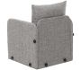 Fauteuil convertible en tissu Saga - 6