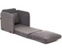 Fauteuil convertible en tissu Saga - 279