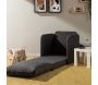 Fauteuil convertible en tissu Saga - HANAH HOME