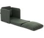 Fauteuil convertible en tissu Saga - 279