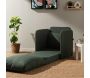 Fauteuil convertible en tissu Saga - HANAH HOME