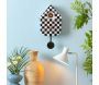 Horloge murale moderne Cuckoo Checker - KARLSSON