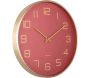 Horloge murale ronde Elegance Glow