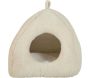 Igloo pour chat en fourrure Olympe 46 x 46 cm