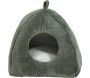 Igloo pour chat en fourrure Olympe 46 x 46 cm