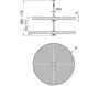 Jeu de plateaux circulaires pour meuble de cuisine Shelvo - EMU-0328