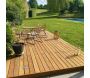 Lame de terrasse striée en pin sylvestre Premium - 8