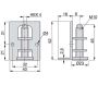 Niveleurs circulaires M10 avec capuchon et support de meuble (Lot de 10) - 27,12