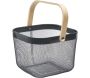 Panier en métal gris anthracite Grosser