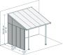 Paroi latérale pour pergola 3 m - PAA-0354