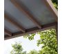 Pergola en bois de cèdre et polycarbonate Helsinki - 7599