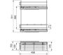 Porte-bouteilles latéral extractible TitaneMax - EMU-0336