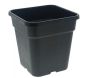 Pot de plantation carré noir 14 litres  28.5 x 28.5 x 29 cm