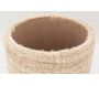 Pouf / coffre en laine bouclette - 119