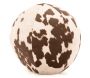 Coussin/pouf boule effet peau de vache - 42,90