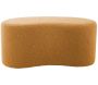 Pouf en tissu bouclette Ada Wave - PRE-1602