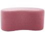 Pouf en tissu bouclette Ada Wave - PRE-1599