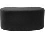 Pouf en tissu bouclette Ada Wave - PRE-1598