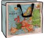 Sac de rangement Carte d'Europe 55 x 26 x 47 cm