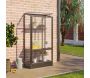 Serre de balcon en polycarbonate 4 mm et aluminium Polis - VITAVIA