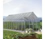 Serre de jardin en aluminium argent et polycarbonate Essence - Canopia by Palram