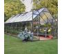 Serre de jardin en aluminium gris et polycarbonate Balance - Canopia by Palram