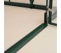 Serre de jardin en aluminium vert et polycarbonate Balance - 1229