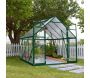 Serre de jardin en aluminium vert et polycarbonate Balance - Canopia by Palram