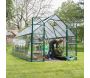 Serre de jardin en aluminium vert et polycarbonate Balance - Canopia by Palram