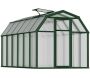 Serre de jardin en aluminium vert et polycarbonate Eco Grow