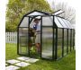 Serre de jardin en aluminium vert et polycarbonate Eco Grow - Canopia by Palram