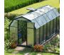 Serre de jardin en aluminium vert et polycarbonate Eco Grow - Canopia by Palram