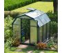 Serre de jardin en aluminium vert et polycarbonate Eco Grow - Canopia by Palram