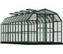 Serre de jardin en aluminium vert et polycarbonate Grand Gardener