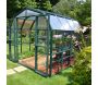 Serre de jardin en aluminium vert et polycarbonate Grand Gardener - 6