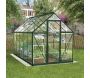 Serre de jardin en aluminium vert et polycarbonate Harmony - Canopia by Palram