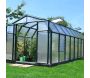 Serre de jardin en aluminium vert et polycarbonate Hobby Gardener - 7