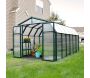 Serre de jardin en aluminium vert et polycarbonate Hobby Gardener - Canopia by Palram