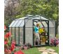 Serre de jardin en aluminium vert et polycarbonate Hobby Gardener - Canopia by Palram