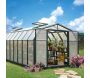 Serre de jardin en aluminium vert et polycarbonate Hobby Gardener - Canopia by Palram