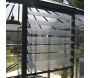 Serre de jardin hexagonale en aluminium et polycarbonate Oasis - 6