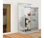 Serre de jardin en polycarbonate 4 mm et aluminium anodisé Ida - VITAVIA