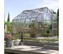 Serre de jardin en polycarbonate 6 mm et aluminium anodisé Jupiter - VITAVIA